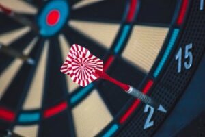 Missed target image exhibiting the concept of data inaccuracies 